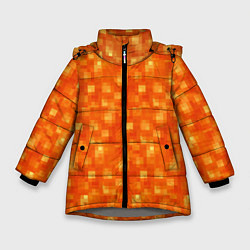Зимняя куртка для девочки Лава Майнкрафт