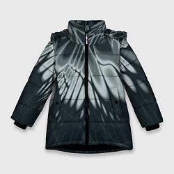 Зимняя куртка для девочки Серый - коллекция Лучи - Хуф и Ся