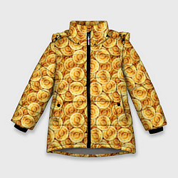 Зимняя куртка для девочки Эфириум Ethereum