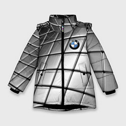 Зимняя куртка для девочки BMW pattern 2022