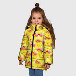 Куртка зимняя для девочки УТОЧКА ЛАЛАФАНФАН - УТЯ, цвет: 3D-красный — фото 2