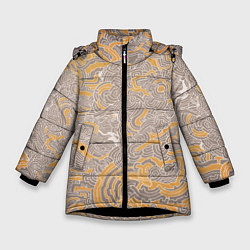 Зимняя куртка для девочки Небесная механика