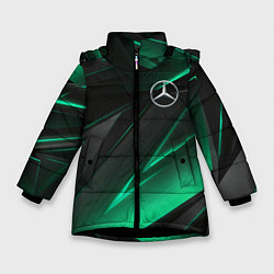 Зимняя куртка для девочки MERCEDES-BENZ AMG NEON STRIPES PETRONAS