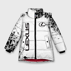 Зимняя куртка для девочки Lexus texture Трещины