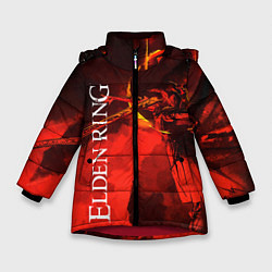 Куртка зимняя для девочки MALENIA - ELDEN RING ЕЛДЕН РИНГ, цвет: 3D-красный