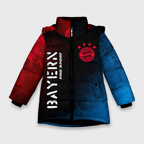 Зимняя куртка для девочки BAYERN Bayern Pro Sport Огонь / 3D-Черный – фото 1