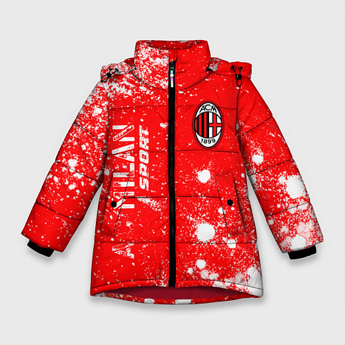 Зимняя куртка для девочки AC MILAN AC Milan Sport Арт / 3D-Красный – фото 1