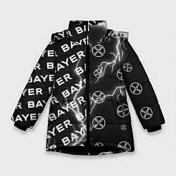 Зимняя куртка для девочки BAYER - Молнии Паттерны