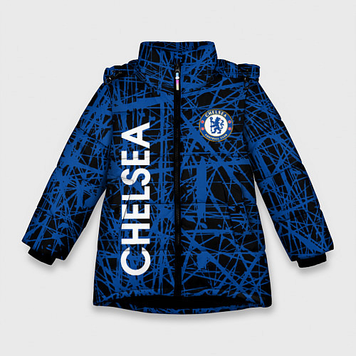 Зимняя куртка для девочки CHELSEA F C / 3D-Черный – фото 1