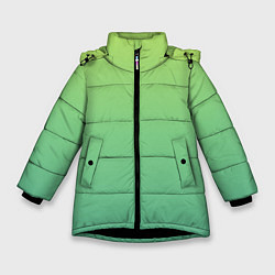 Зимняя куртка для девочки Shades of Green GRADIENT