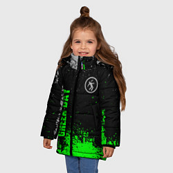 Куртка зимняя для девочки Green day - hits, цвет: 3D-красный — фото 2