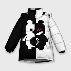 Зимняя куртка для девочки Monokuma pixel