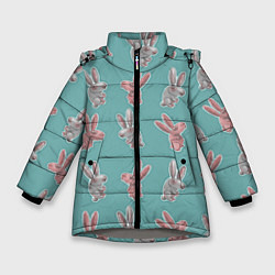 Куртка зимняя для девочки Кролли, цвет: 3D-светло-серый