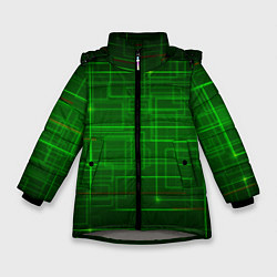 Зимняя куртка для девочки Нейросеть - текстура