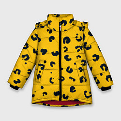 Зимняя куртка для девочки Леопардик