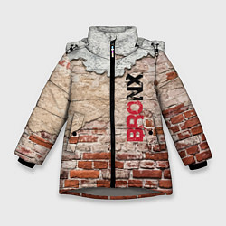 Зимняя куртка для девочки Старая кирпичная стена - Бронкс