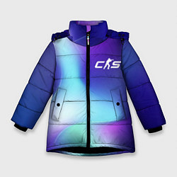 Куртка зимняя для девочки Counter-Strike 2 northern cold, цвет: 3D-черный