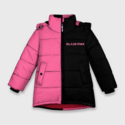 Куртка зимняя для девочки Blackpink- двойной, цвет: 3D-красный