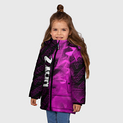 Куртка зимняя для девочки DayZ pro gaming: по-вертикали, цвет: 3D-черный — фото 2