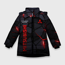 Зимняя куртка для девочки Mitsubishi - плиты с эффектом свечения
