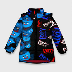 Куртка зимняя для девочки Poppy Playtime games, цвет: 3D-красный