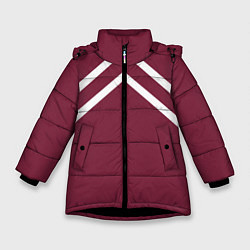 Зимняя куртка для девочки Бордовая кофта костюм Марата - слово пацана сериал