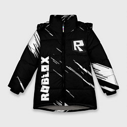 Зимняя куртка для девочки Roblox текстура краски