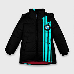 Зимняя куртка для девочки BMW sport line geometry