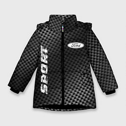 Зимняя куртка для девочки Ford sport carbon