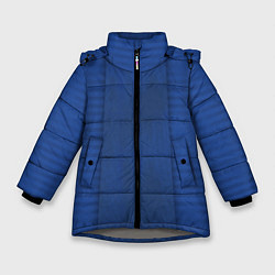 Куртка зимняя для девочки Убежище - Фаллаут, цвет: 3D-светло-серый
