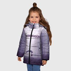 Куртка зимняя для девочки Imagine Dragons: Silence, цвет: 3D-светло-серый — фото 2