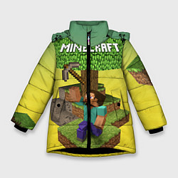 Зимняя куртка для девочки Minecraft Tree