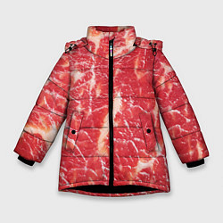 Зимняя куртка для девочки Мясо