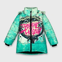 Куртка зимняя для девочки BMTH: Sempiternal, цвет: 3D-черный