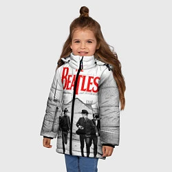 Куртка зимняя для девочки The Beatles: Break, цвет: 3D-красный — фото 2