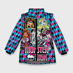 Зимняя куртка для девочки Monster High