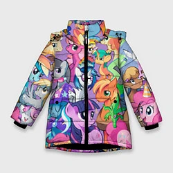 Зимняя куртка для девочки My Little Pony