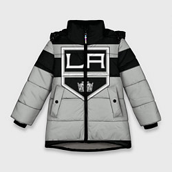 Куртка зимняя для девочки Los Angeles Kings, цвет: 3D-светло-серый