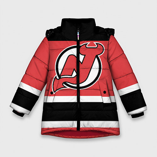 Зимняя куртка для девочки New Jersey Devils / 3D-Красный – фото 1