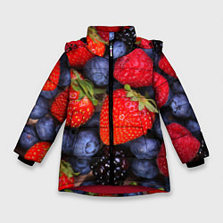 Зимняя куртка для девочки Berries
