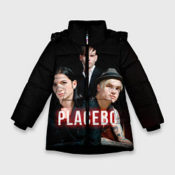 Куртка зимняя для девочки Placebo Guys, цвет: 3D-черный