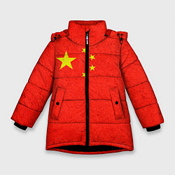 Зимняя куртка для девочки Китай