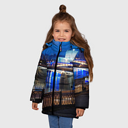 Куртка зимняя для девочки Москва, цвет: 3D-красный — фото 2