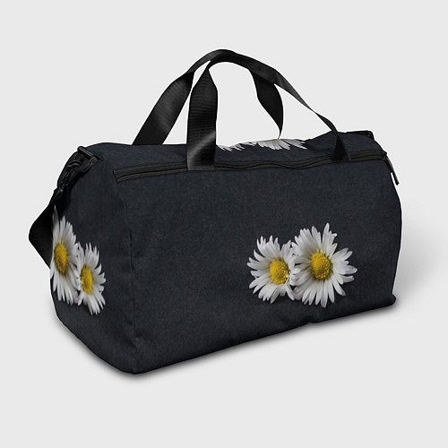 Спортивная сумка Полевые ромашки / 3D-принт – фото 1