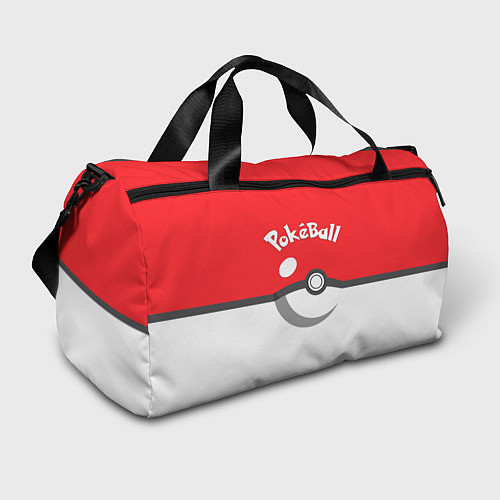 Спортивная сумка Покеболл - Покемоны / 3D-принт – фото 1