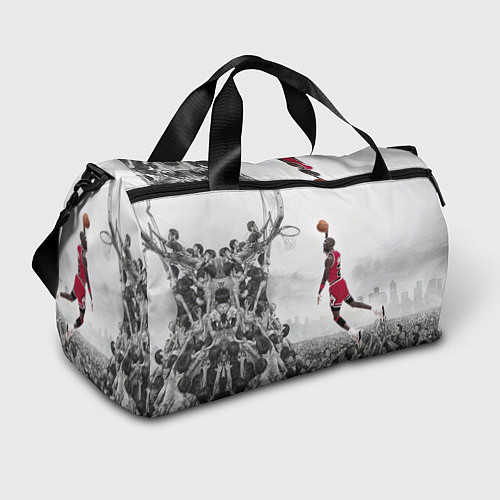 Спортивная сумка Michael Jordan NBA / 3D-принт – фото 1