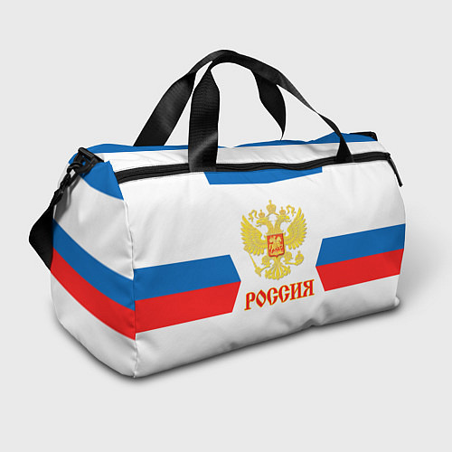 Спортивная сумка Сборная РФ: гостевая форма / 3D-принт – фото 1