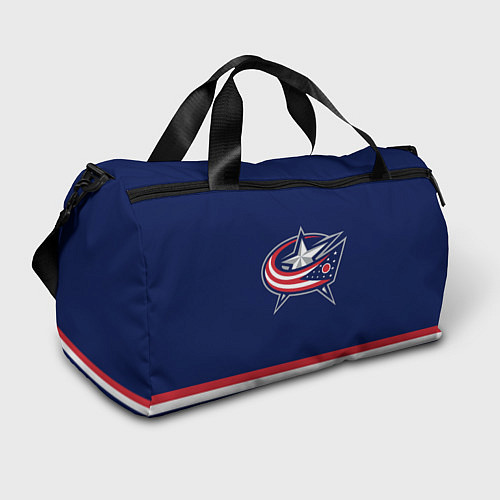 Спортивная сумка Columbus Blue Jackets / 3D-принт – фото 1