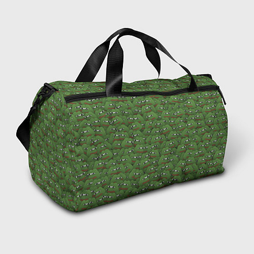Спортивная сумка Грустные лягушки / 3D-принт – фото 1