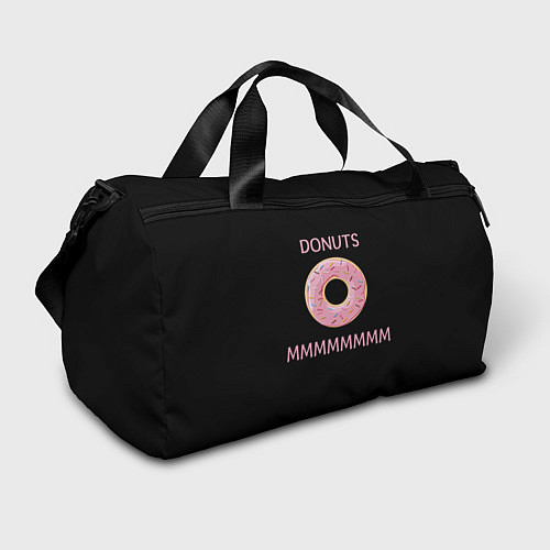 Спортивная сумка Donuts / 3D-принт – фото 1